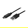 StarTech Paquete de 10 Cables USB-A a USB-C de 2 m - Negro - USB 2.0, Certificado USB-IF, para Carga y Sincronizacion