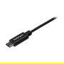 StarTech Paquete de 10 Cables USB-A a USB-C de 2 m - Negro - USB 2.0, Certificado USB-IF, para Carga y Sincronizacion