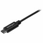 StarTech.com Paquete de 10 Cables de Carga y Sincronización USB-A a USB-C de 2m, Negro