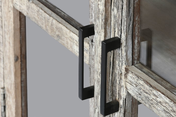 DKD Home Decor India recycled 1c25 Aparador Blanco 170 x 40 x 90 cm 4 Puertas