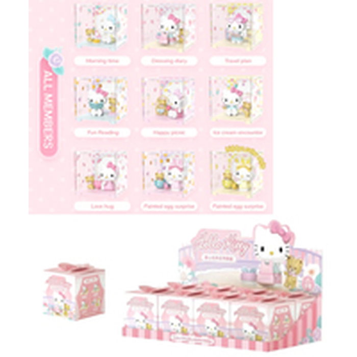 Gptoys Hello Kitty Serie Sweetheart Playmate Figura con accesorios