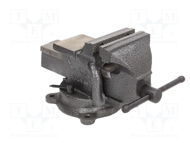 PROLINE Prensa de tornillo de mesa de 125mm con yunque y base rotativa PROLINE Prensa de tornillo de mesa de 125mm con yunque y base rotativa