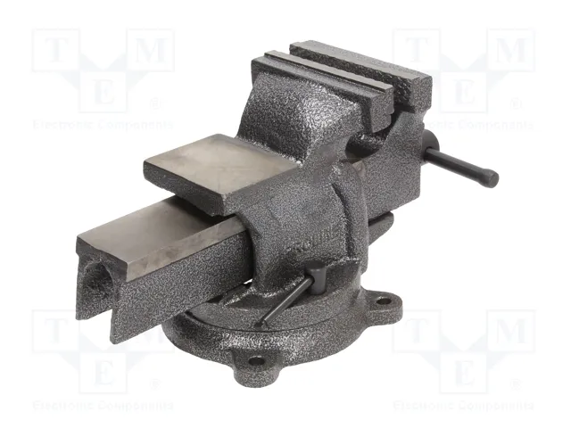 PROLINE Prensa de tornillo de mesa de 125mm con yunque y base rotativa PROLINE Prensa de tornillo de mesa de 125mm con yunque y base rotativa