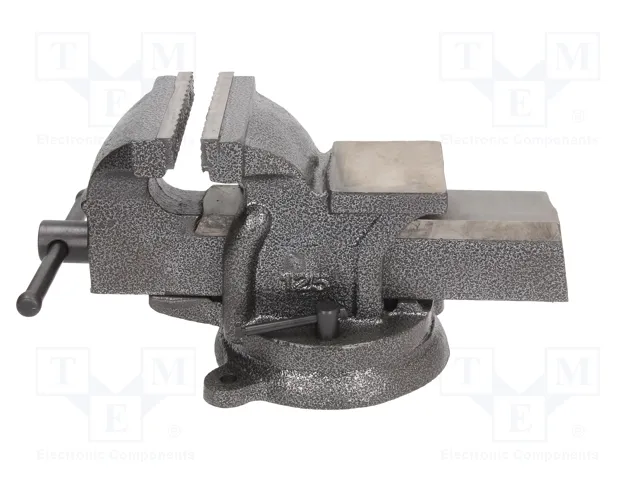 PROLINE Prensa de tornillo de mesa de 125mm con yunque y base rotativa PROLINE Prensa de tornillo de mesa de 125mm con yunque y base rotativa