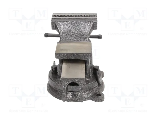 PROLINE Prensa de tornillo de mesa de 125mm con yunque y base rotativa PROLINE Prensa de tornillo de mesa de 125mm con yunque y base rotativa