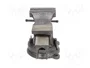 PROLINE Prensa de tornillo de mesa de 125mm con yunque y base rotativa