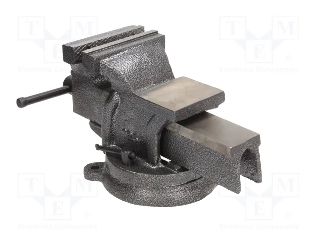 PROLINE Prensa de tornillo de mesa de 125mm con yunque y base rotativa PROLINE Prensa de tornillo de mesa de 125mm con yunque y base rotativa