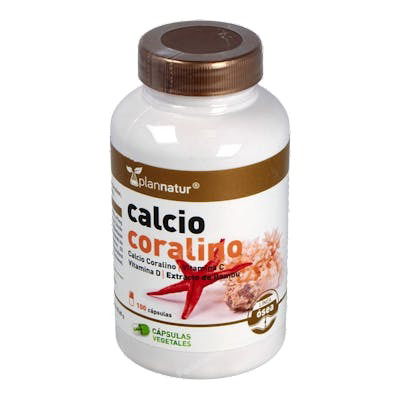 Plannatur Calcio Coralino 100 Cápsulas Plannatur Calcio Coralino 100 Cápsulas