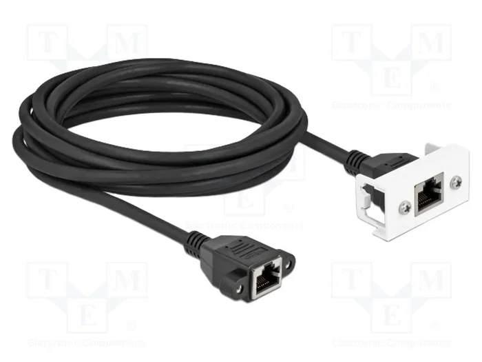 DeLOCK Cable de extensión de red Cat.6A S/FTP RJ45 5 m