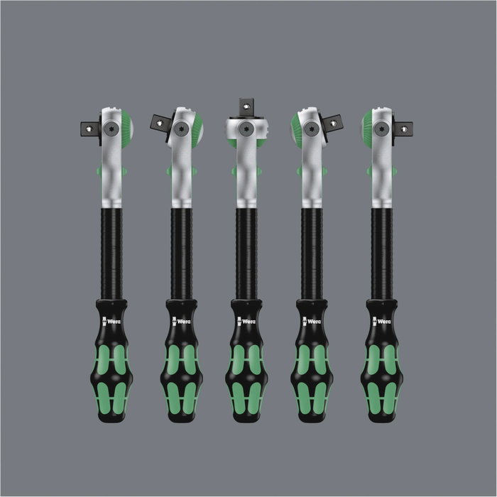 Wera 8100 SA 6 Zyklop Speed Ratchet Set 1/4 pulgada métrico Wera 8100 SA 6 Zyklop Speed Ratchet Set 1/4 pulgada métrico