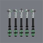 Wera 8100 SA 6 Zyklop Speed Ratchet Set 1/4 pulgada métrico