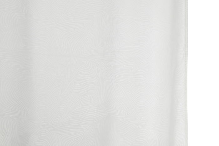 DKD Home Decor Cortina Milan Urban Crudo Poliester Jaquard 2 x 260 x 140 cm (2 Unidades)