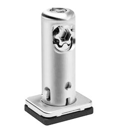 ITALIANA FERRAMENTA H25 Pie Nivelador Rectangular Regulable Base Rectangular 10Mm Max. Italiana Ferramenta