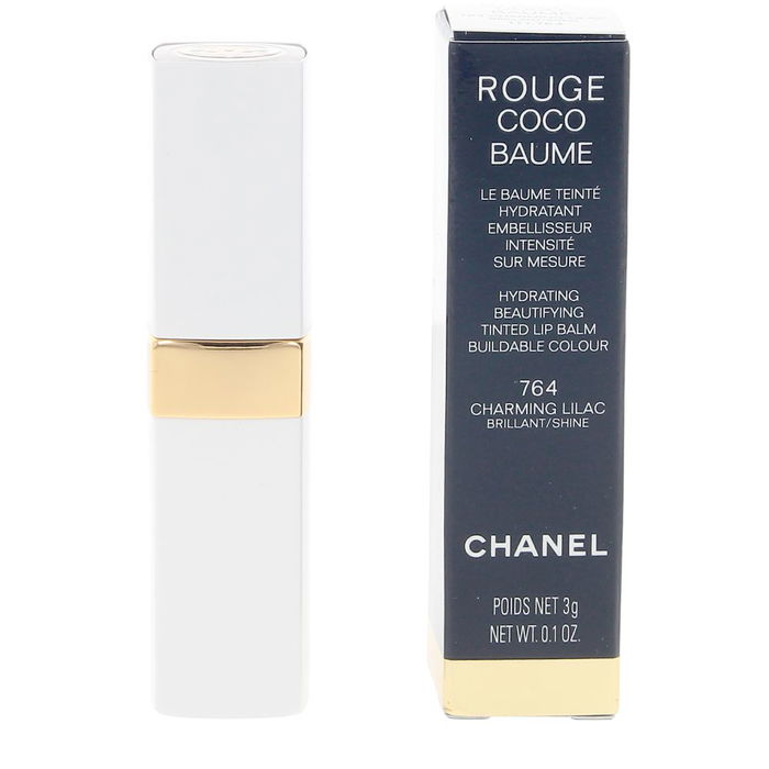 CHANEL ROUGE COCO BAUME bálsamo con color hidratante #764-Charming Lilac 3 gr CHANEL ROUGE COCO BAUME bálsamo con color hidratante #764-Charming Lilac 3 gr