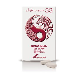 Soria Natural Chinasor 33 Geng Nian Qi Wan 30 comprimidos