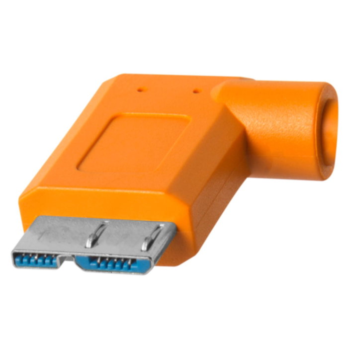 Tether USB-C a Micro-B Cable System 9,4 m Naranja Tether USB-C a Micro-B Cable System 9,4 m Naranja