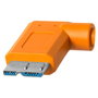 Tether USB-C a Micro-B Cable System 9,4 m Naranja