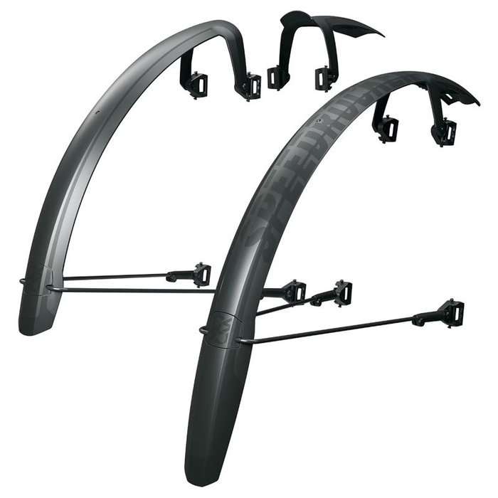 SKS Speedrocker Kit Guardabarros Plástico Alto Rendimiento 700C Gravel Ancho Rueda 52mm SKS Speedrocker Kit Guardabarros Plástico Alto Rendimiento 700C Gravel Ancho Rueda 52mm