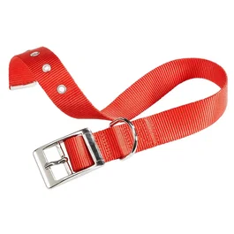 Ferplast Collar Nylon Club CF25/53 Rojo Ajustable 45-53 cm Ancho 25 mm