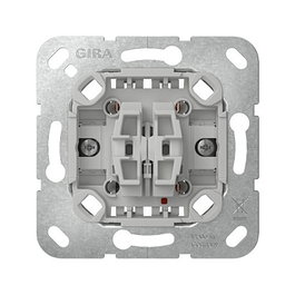 GIRA 310500 Interruptor oscilante 2P Cromo, Gris