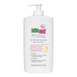 Sebamed Aceite de Ducha sin jabón para Piel Seca y Sensible, Limpieza Hidratante, 500 ml