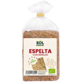 SOLNATURAL Cracker De Espelta Y Semillas 200 G Bio