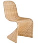 DKD Home Decor Silla de Ratán Natural 57x66x93 cm