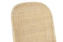 DKD Home Decor Silla de Ratán Natural 57x66x93 cm