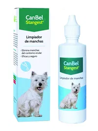 Stangest Can Bel 60 mL Limpia las manchas orbitales y embellece los ojos del perro y gato