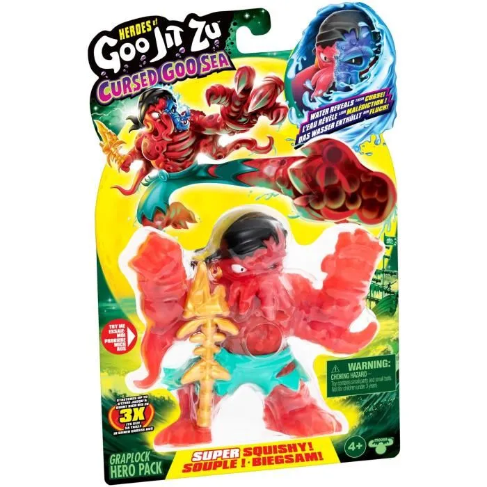Heroes Of Goo Jit Zu Figura GJZ Graplock Mar de Goo Maldito 11 cm