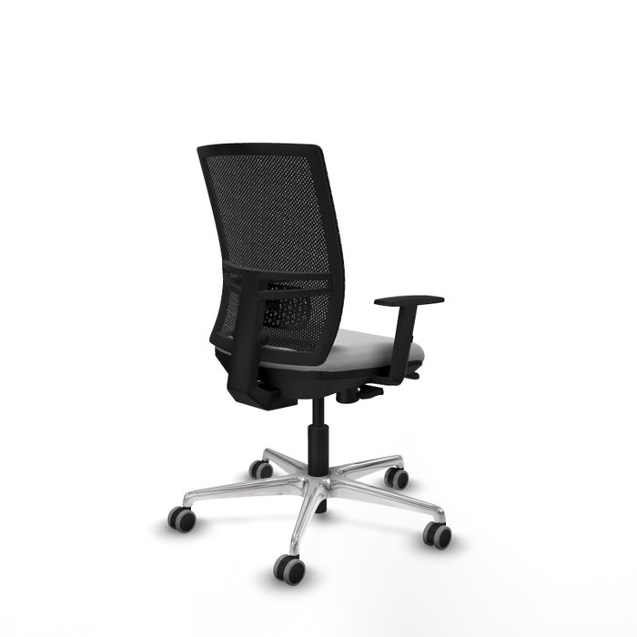 PIQUERAS Y CRESPO Silla de oficina Yunquera Gris claro y Negro PIQUERAS Y CRESPO Silla de oficina Yunquera Gris claro y Negro
