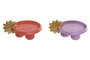 DKD Home Decor Bandeja Vaciabolsillos de Resina 16x12x8 cm, Surtido de 2