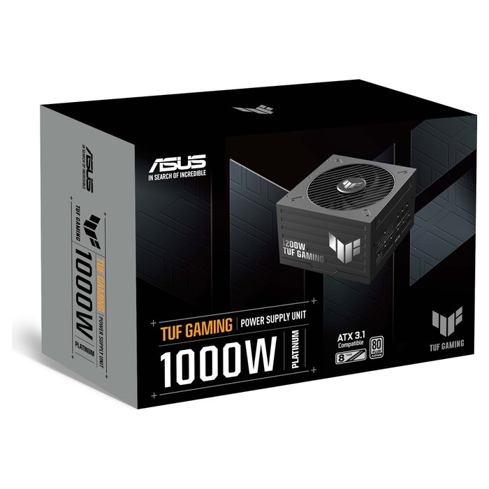 ASUS TUF Gaming 1000W 80 PLUS Platinum Totalmente Modular