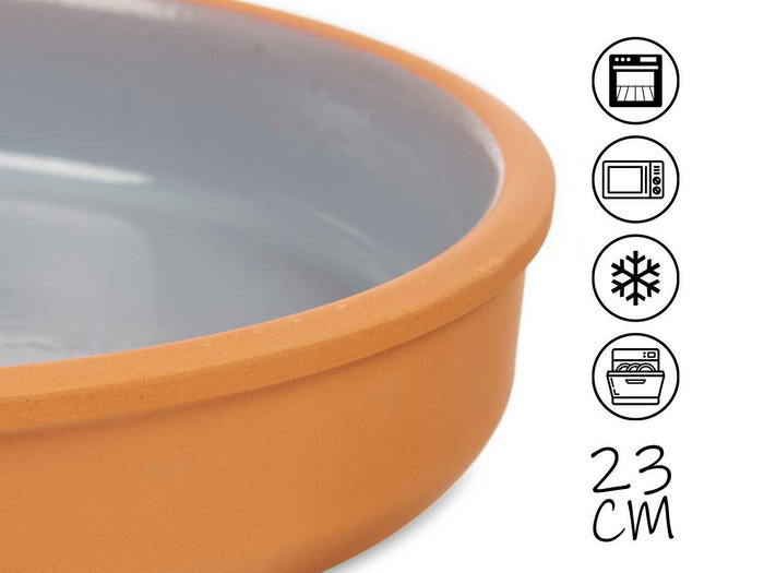 La Dehesa Cazuela Barro 23 cm Color Gris (Set de 10) La Dehesa Cazuela Barro 23 cm Color Gris (Set de 10)