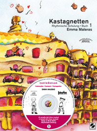 KASTAGNETTEN 1. Rhytmische Schulung (+CD), Emma Maleras - BOILEAU