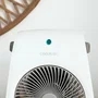 Cecotec Calefactor Eléctrico 08259 Termoventilador 2000W con 2 Niveles de Potencia, Termostato, Calefacción para Interiores de hasta 20m², Color Blanco