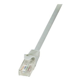 LogiLink Patch Cable Cat.5e U/UTP 0,50m gris