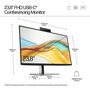 HP Series 5 Pro 524pm Monitor de Conferencias Full HD 23,8 pulg USB-C
