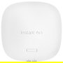 HPE Aruba Instant On AP25 Access Point Wi-Fi 6 4x4 (RW) - Punto de Acceso Interior 2.4/5 GHz, 4800 Mbps, PoE, MU-MIMO, WPA3, Blanco, para Techo/Pared