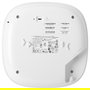 HPE Aruba Instant On AP25 Access Point Wi-Fi 6 4x4 (RW) - Punto de Acceso Interior 2.4/5 GHz, 4800 Mbps, PoE, MU-MIMO, WPA3, Blanco, para Techo/Pared