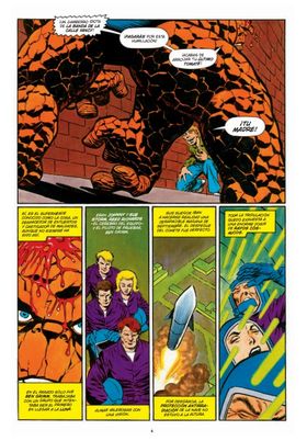 Panini España S.A. El Increíble Hulk y La Cosa