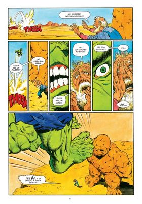 Panini España S.A. El Increíble Hulk y La Cosa