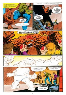 Panini España S.A. El Increíble Hulk y La Cosa