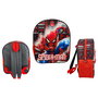 MANENTI Mochila 3D Spiderman Hero Marvel Infantil Niño Niña 30cm