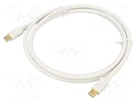 DeLOCK Cable mini DisplayPort 1.2 M/M 4K 60 Hz 1,5 m Blanco