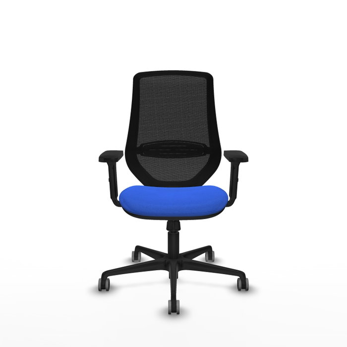 PIQUERAS Y CRESPO Silla de oficina Mardos con mecanismo Sincro, Azul y Negro PIQUERAS Y CRESPO Silla de oficina Mardos con mecanismo Sincro, Azul y Negro