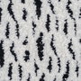 Cojín Blanco y Negro Algodón / Poliéster 45 X 45 cm (Set de 2)