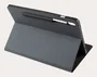 Tucano Gala Folio Gris para Samsung Galaxy Tab S9 (11") 2023 y Tab S9 FE (10.9") - Funda de Nylon y TPU con Soporte y Cierre Magnético
