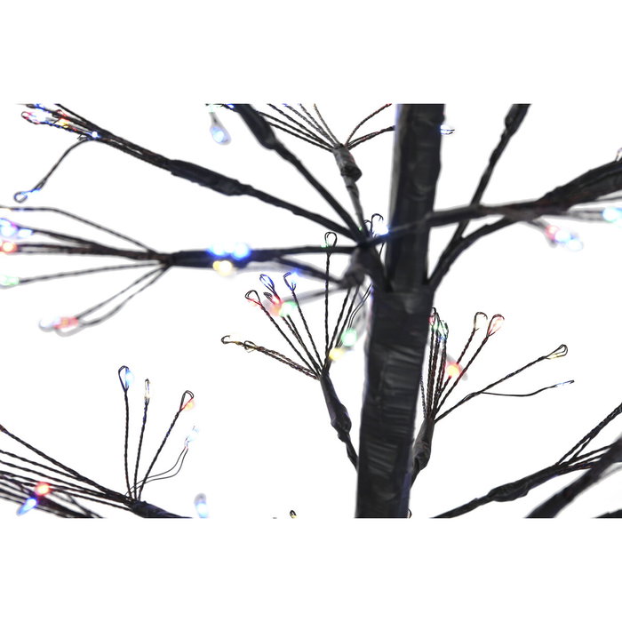 DKD Home Decor Árbol de Navidad LED Metal 40x40x120 con 1000 Luces Multicolor DKD Home Decor Árbol de Navidad LED Metal 40x40x120 con 1000 Luces Multicolor