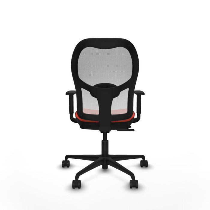 PIQUERAS Y CRESPO Silla de oficina Jorquera Naranja oscuro y Blanco PIQUERAS Y CRESPO Silla de oficina Jorquera Naranja oscuro y Blanco